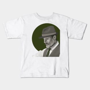 Green tie Kids T-Shirt